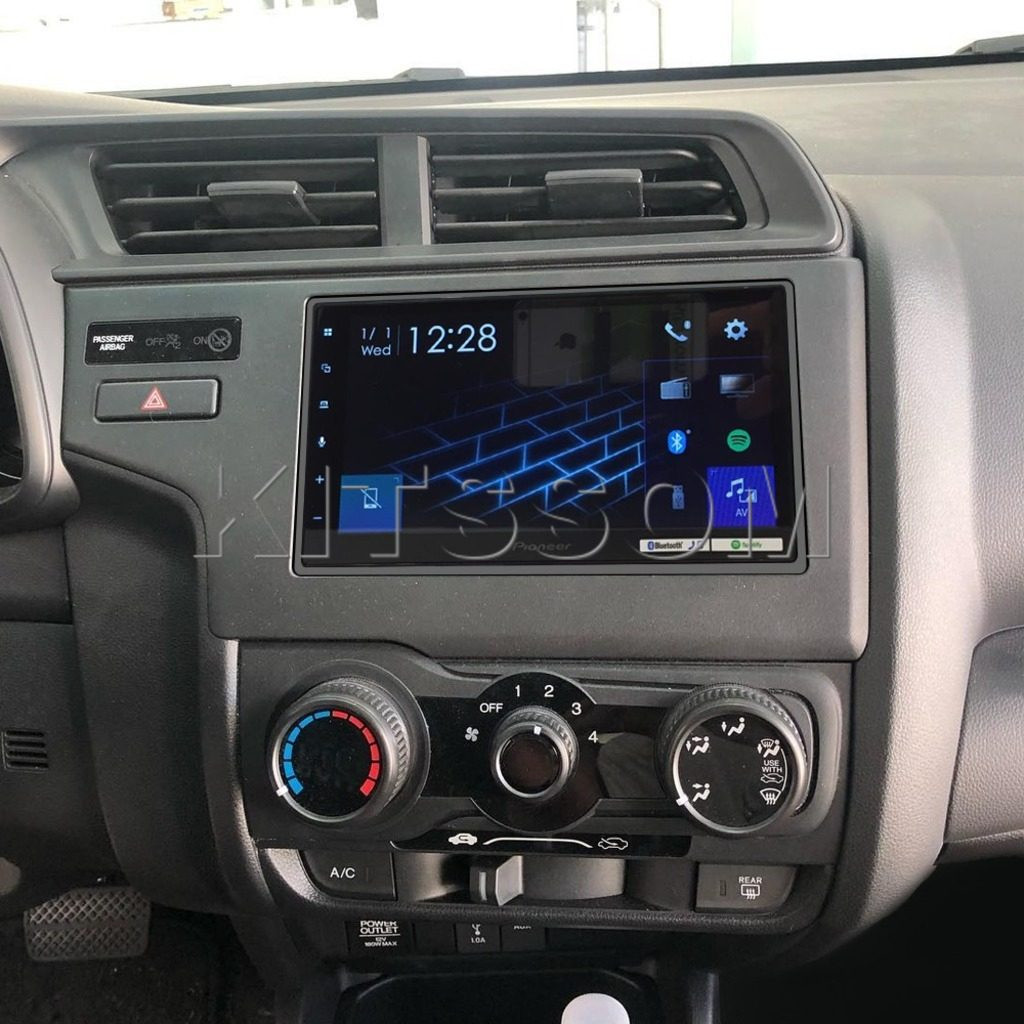 Multimídia Pioneer Fit 2014 2015 2016 2017 2018 2019 2020 Carplay Android Auto TV 7"