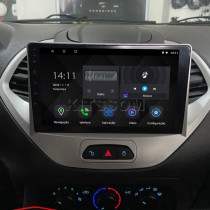 Multimídia Ford Ka 2014 2015 2016 2017 KS Carplay com Botão 9"