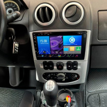 Central Multimidia Renault Logan Sandero 2008 09 10 11 12 KS Octa 4G 9"