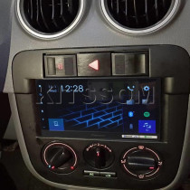 Multimídia Pioneer VW G4 Gol Saveiro Voyage Parati 2005 a 2014 Carplay Android Auto TV 7"
