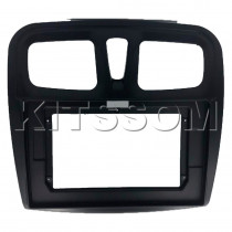 Moldura 9 polegadas RENAULT SANDERO LOGAN 2016 2017 2018 2019 2020