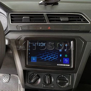 Multimídia Pioneer VW G7 Gol Saveiro Voyage 2016 2017 2018 2019 2020 2021 Carplay Android Auto TV 7"